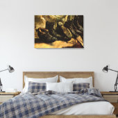 Drie paar schoenen door Vincent van Gogh Canvas Afdruk (Insitu (Slaapkamer))