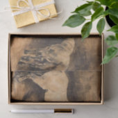 Drie paarden in hun stal tissuepapier (Geschenk)