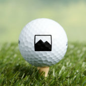 Drie pak Golf Balls Sjabloon Golfballen (Insitu Shirt)