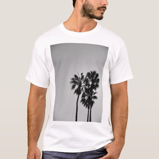 Drie Palms White T-shirt (Voorkant)