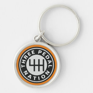 DRIE PEDAL NATION Sleutelhanger