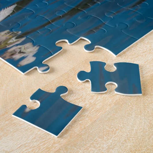 Drie pelikaanse puzzel (Zijkant)