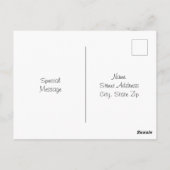 Drie peren briefkaart (Achterkant)