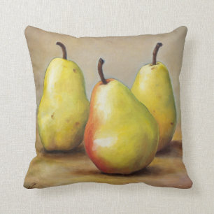 Drie peren kussen