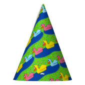 Drie Petten op papier Feesthoedjes (Links)