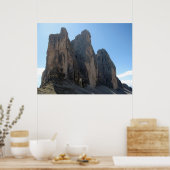 Drie pieken poster (Keuken)