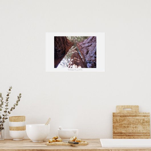 Drie pijlers poster (Keuken)