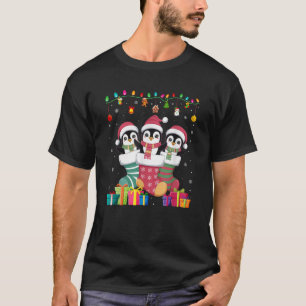 Drie pinguïns in sok grappige jongens meisjes Kind T-shirt