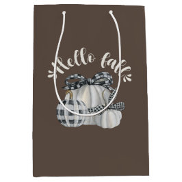 Drie pompoen Hallo Herfst Medium Cadeauzakje