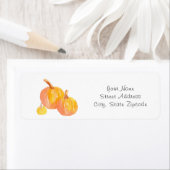 "Drie pompoenen" Etiket (Insitu)