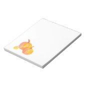 "Drie pompoenen" Notitieblok (Gedraaid)