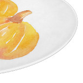 Drie pompoenen snijplank (Hoek)