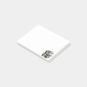 Drie Possum Maan 3Opossum Grappige Rare Vervloekte Post-it® Notes (Schuin)