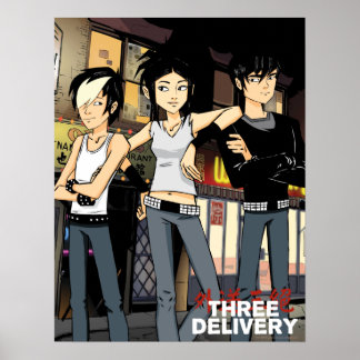 Drie Poster voor Delivery™ Group