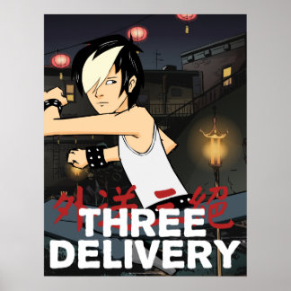 Drie Poster voor Delivery™ Tobey