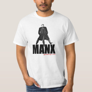 Drie poten = Manx T-shirt