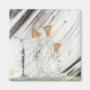 Drie prinsessen in de Blauwe Berg door Kay Nielsen Magneet