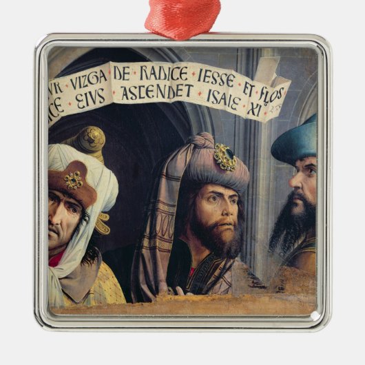 Drie Prophets, Provence School Metalen Ornament (Voorkant)
