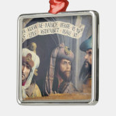 Drie Prophets, Provence School Metalen Ornament (Links)