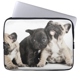 Drie Puppies Laptop Sleeve