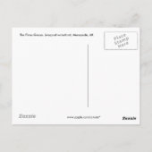 Drie races briefkaart (Achterkant)