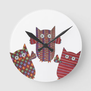 Drie Red Owls Ronde Klok
