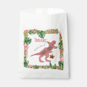 Drie-Rex Dinosaur 3rd Birthday Bedankzakje (Voorkant)