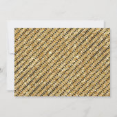 Drie-Rex Dinosaur 3rd Birthday Foto Kaart (Achterkant)