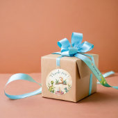 Drie-Rex Dinosaur 3rd Birthday Ronde Sticker