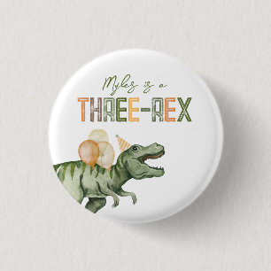 Drie-Rex Partij Button
