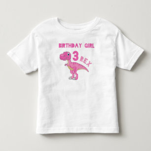 drie rex verjaardagsshirt kinder shirts