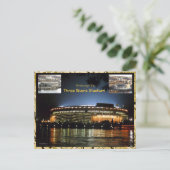 Drie Rivers Stadium Briefkaart met Implosie (Staand voorkant)