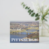 Drie rivieren | Pittsburgh, PA Briefkaart (Staand voorkant)