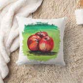 Drie rode appels kussen (Deken)