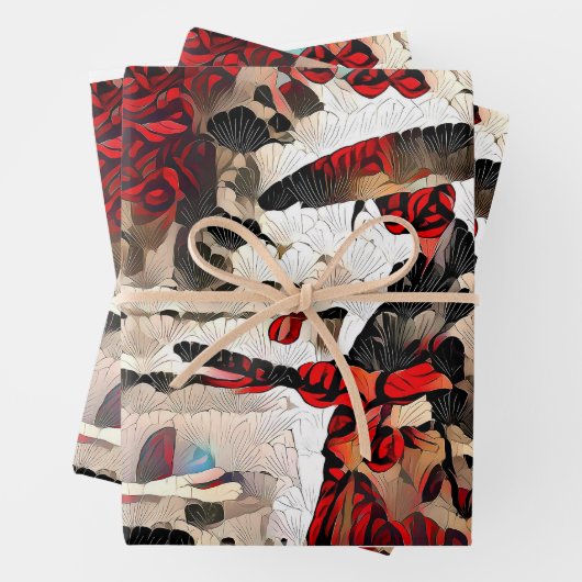 Drie Ronin van NFT Artisans Inpakpapier Vel (In situ)