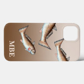 Drie roodbaars zwemmen Case-Mate iPhone case (Achterkant (horizontaal))