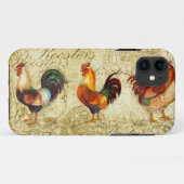 Drie Roosters Case-Mate iPhone Case (Achterkant (horizontaal))
