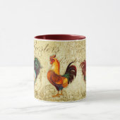 Drie Roosters Mok (Midden)