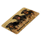 Drie rottweiler-honden - Doos met rotaties Magneet (Linkerzijde)