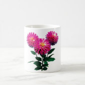 Drie Roze Dahlias Koffiemok (Center)