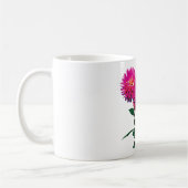 Drie Roze Dahlias Koffiemok (Links)