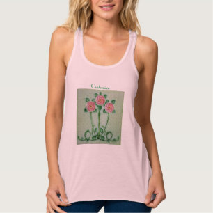 Drie roze rozen Thunder_Cove Tanktop