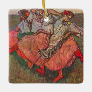 Drie Russische dansers van Edgar Degas Keramisch Ornament