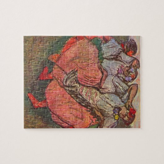 Drie Russische dansers van Edgar Degas Legpuzzel (Horizontaal)