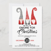 Drie Scandinavische kerst Kaart (Voorkant)