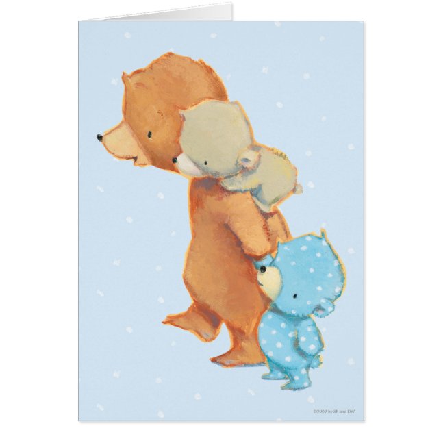 Drie Schattige Beren vrienden (Voorkant)