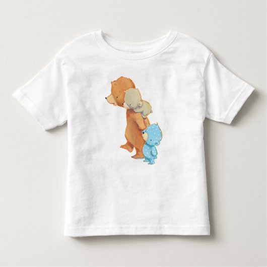 Drie Schattige Beren vrienden Kinder Shirts (Voorkant)