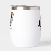 Drie Schattige Puffin Permanent Cartoon (Rechts)