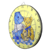 drie schattige studies over de originele kunst van dartbord (Voorkant Rechts)