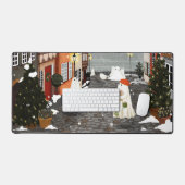 Drie schepen bureaumat (Keyboard & Muis)